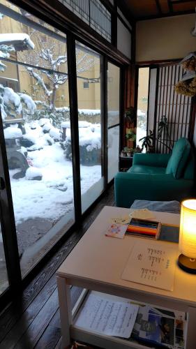 Yamanouchi sekisan chi in Nagano