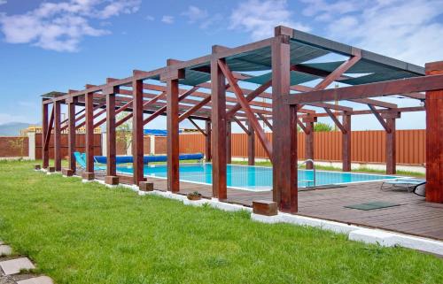 Swimming pool, Vila Sol in Prejmer