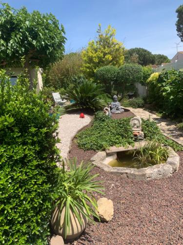 Garden, Chambre au calme a Montpellier in Prunet
