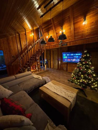 Koplietošanas atpūtas telpa ar TV, Chata - TYROLEHAUSE in Martinske Hole