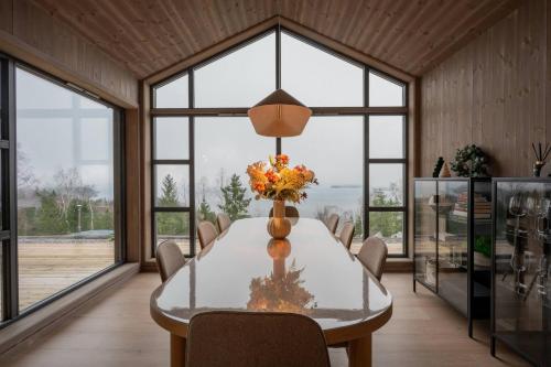 Létesítmények, Luxury cabin, Wellness and view over the Tyrifjord in Sundvollen
