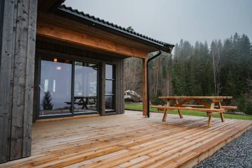 Luxury cabin, Wellness and view over the Tyrifjord in Sundvollen
