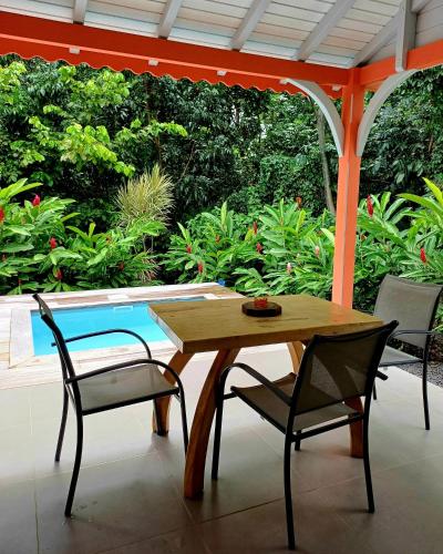 Dārzs, Caraïbes Cottages Corail piscine privée sur les hauteurs de la plage de Grande Anse (Caraibes Cottages Corail piscine privee sur les hauteurs de la plage de Grande Anse) in Dešajesa