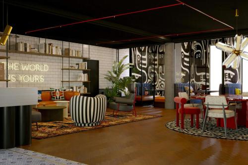 Лоби, Moxy Paris La Villette in 19th - Buttes-Chaumont