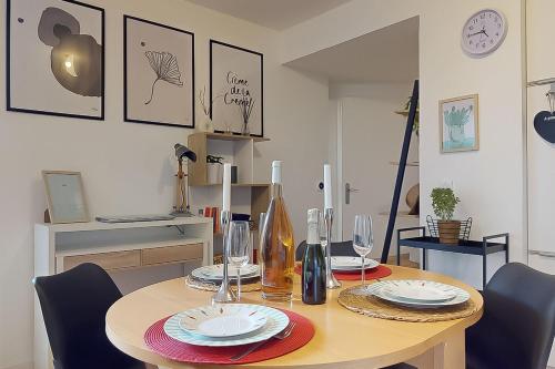 Appartement T2 exceptionnel avec Terrasse in Дрансі