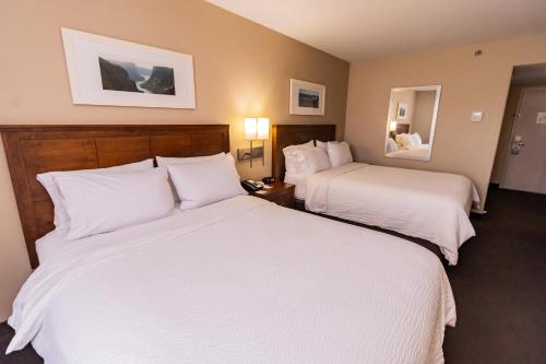 2 queen beds