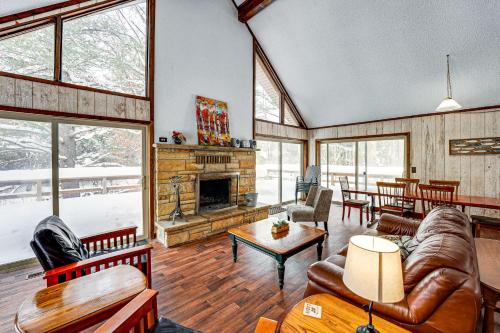 Pere Marquette Riverfront Cabin w/ Fishing Access in Branch Township (MI)