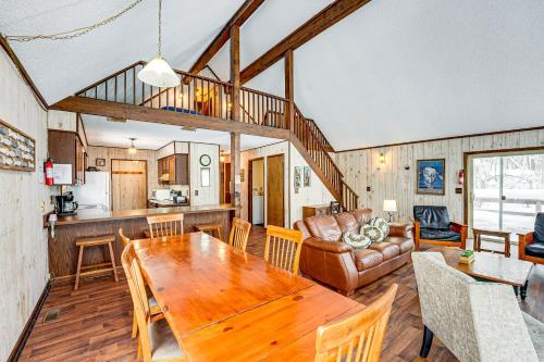 Pere Marquette Riverfront Cabin w/ Fishing Access in Branch Township (MI)
