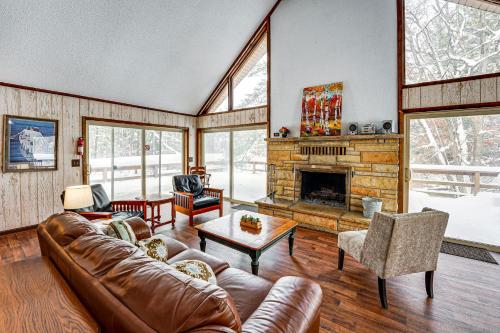 Pere Marquette Riverfront Cabin w/ Fishing Access in Branch Township (MI)