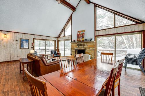 Pere Marquette Riverfront Cabin w/ Fishing Access in Branch Township (MI)