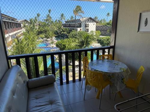 Balkon/teras, Flats Nannai Residence - Muro Alto - Porto de Galinhas in Porto De Galinhas