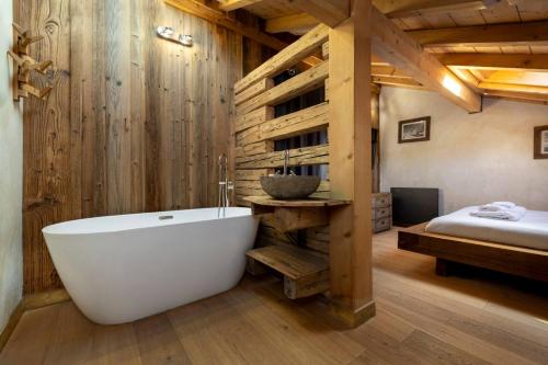 Momi Cocon 4pax Jardin Jacuzzi Vue in Les Praz d'en Bas