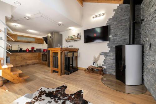 Momi Cocon 4pax Jardin Jacuzzi Vue in Les Praz d'en Bas