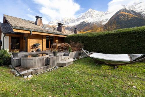Momi Cocon 4pax Jardin Jacuzzi Vue in Les Praz d'en Bas