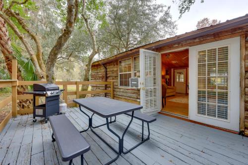 Fish, Boat and Explore Cross Creek Cabin with Dock! in Micanopy (FL)