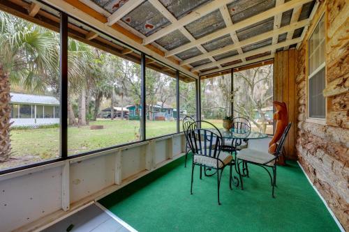 Fish, Boat and Explore Cross Creek Cabin with Dock! in Micanopy (FL)