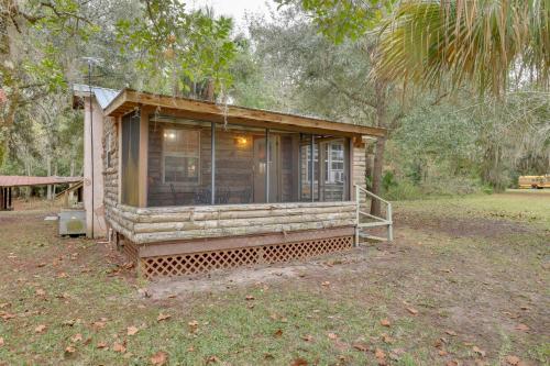 Fish, Boat and Explore Cross Creek Cabin with Dock! in Micanopy (FL)