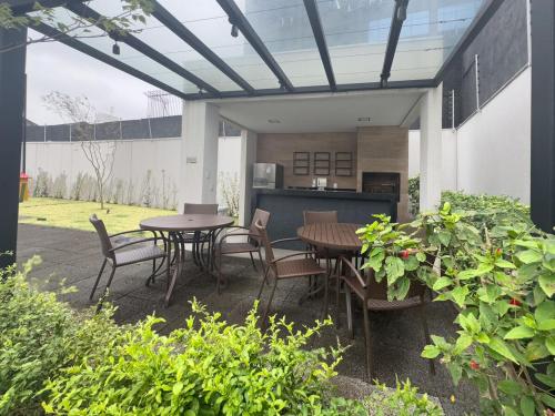 บริการและสิ่งอำนวยความสะดวก, Apt 2 quartos - para 6 pessoas - a 300m do Metro Barra Funda perto, do Allianz e 9 min do Anhembi, P in บาร์ราฟุนดา