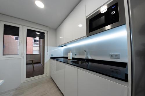 Konyha, Apartamentos Palacio de Yolanda tres cruces in Zamora Városközpont
