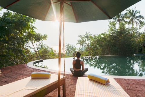 Swimming pool, Cabo Serai in Cabo De Rama Fort