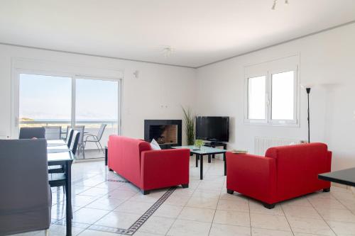 Maria's Villa - Island Stay Near Beaches and Airport gîte à louer Antimácheia