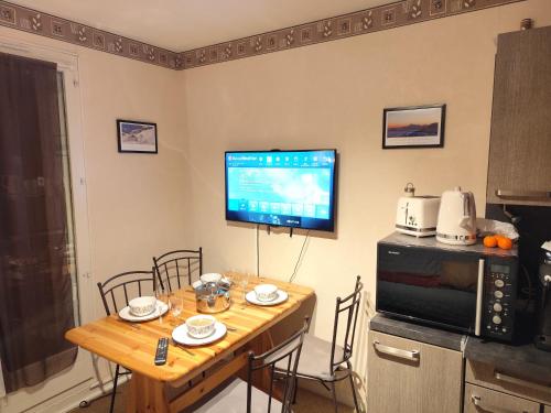 Appartement cosy, La Foux d'Allos 4 personnes avec terrasse