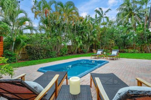 Fox Private Resort-heated Pool, Spa-downtown&beach in Fort Lauderdale, USA