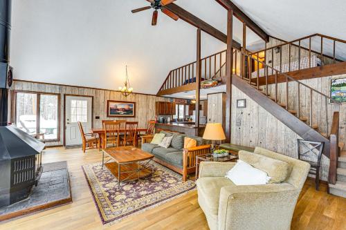 Pere Marquette Riverfront Retreat, Fish On-Site! in Branch Township (MI)