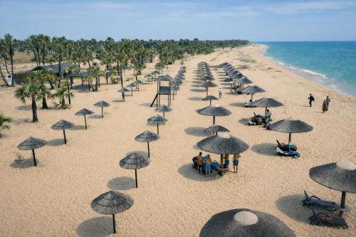 Beach, Netu's Village Resort in Ramiros