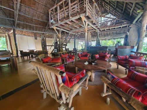 Restorāns, Eco Shamba Kilole Lodge in Utende