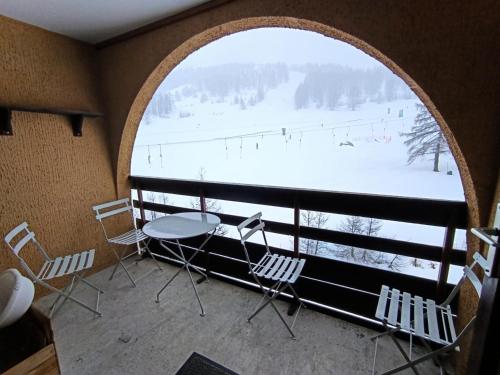 Résidence Ferme D'augustin - Batiment A - Duplex kitch année 70 ! Vue pistes MAE-8954
