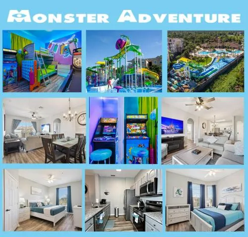 3BR Windsor Hills Condo Water Park and Skeeball Near Disney No Resort Fees photo 2