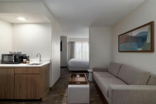 1 king bed, 1 sofa bed