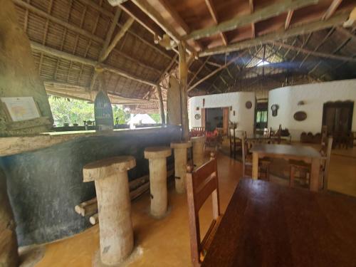 Krogs/atpūtas telpa, Eco Shamba Kilole Lodge in Utende