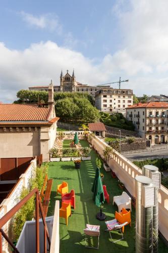 Erkély/terasz, A Room In The City in Szent Sebastian