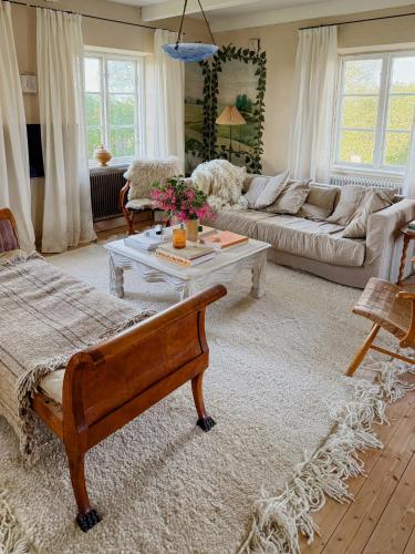 外部景觀, Charming Farmhouse With Open Spaces Near Österlen (Charming Farmhouse With Open Spaces Near Osterlen) in 盧德魯普