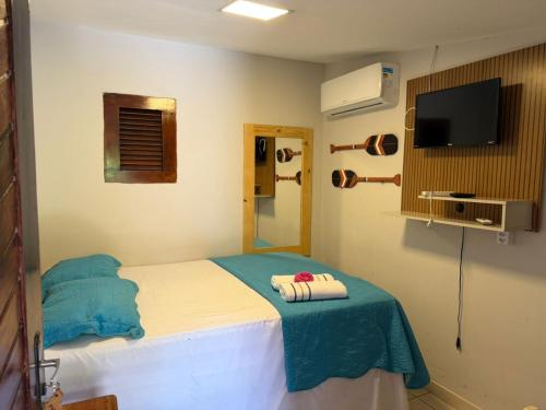 1 double bed
