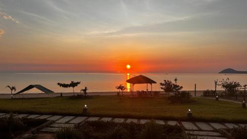 Aussicht, Joma Adventure Lodge in Senga
