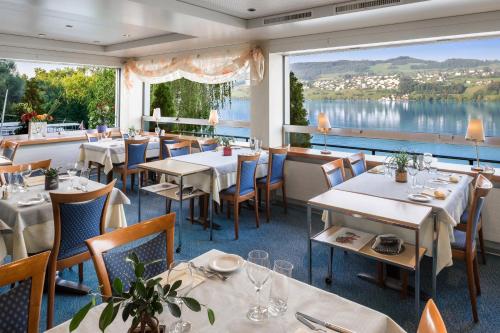 Restorāns, Seehotel Delphin in Hallwilersee