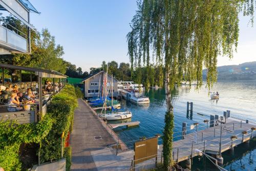Restorāns, Seehotel Delphin in Hallwilersee