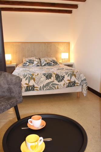 1 double bed