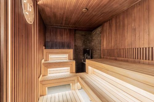sauna, Premium hotel & SPA in Bukovel