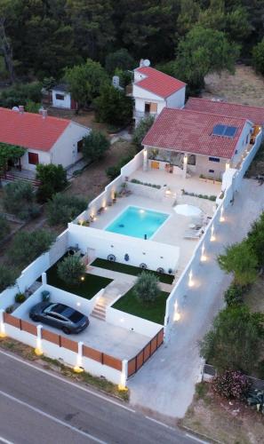 Viesnīcas āriene, Villa MM Stankovci with heated pool, sauna, jacuzzi in Stankovci