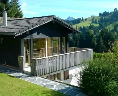 Chalet à la montagne, Moléson-sur-Gruyères, Fribourg in Moleson, Schweiz