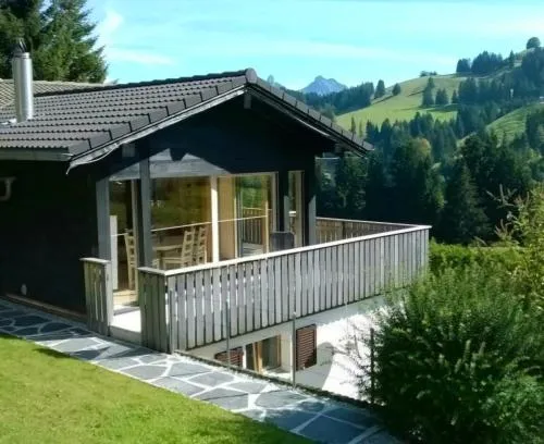 Chalet à la montagne, Moléson-sur-Gruyères, Fribourg in Moleson, Schweiz
