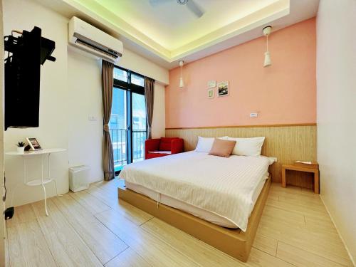 1 double bed