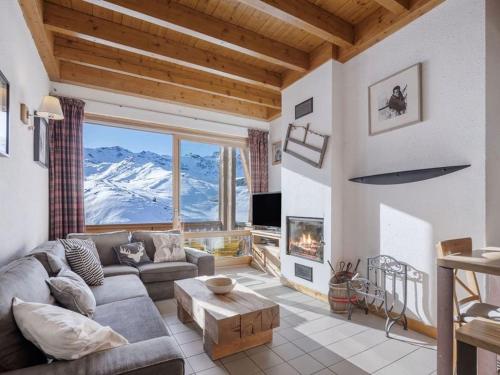 Duplex cosy 7 pers, vue montagnes, Val Thorens - FR-1-545-56