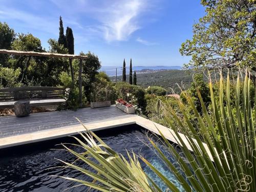 Maison 3 chambres avec piscine privée et vue sur mer - FR-1-726-67 - Location, gîte - La Croix-Valmer