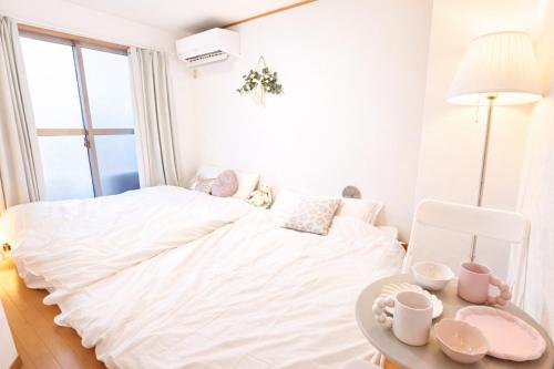 Open! #신주쿠10분#코엔지30분#편의점1분#최대4명#빔#30제곱미터#고급매트리스2개#러블리귀여운집