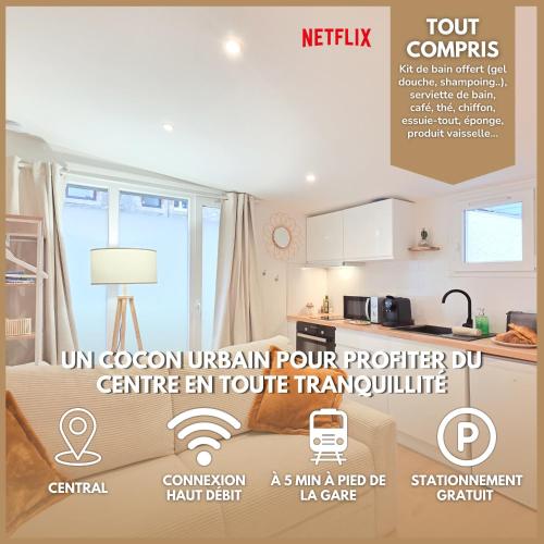 La Marisol - Central, Cozy & 5 min Gare - Location saisonnière - Saint-Brieuc